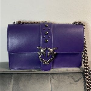 Pinko love bag Shoulder bag purple